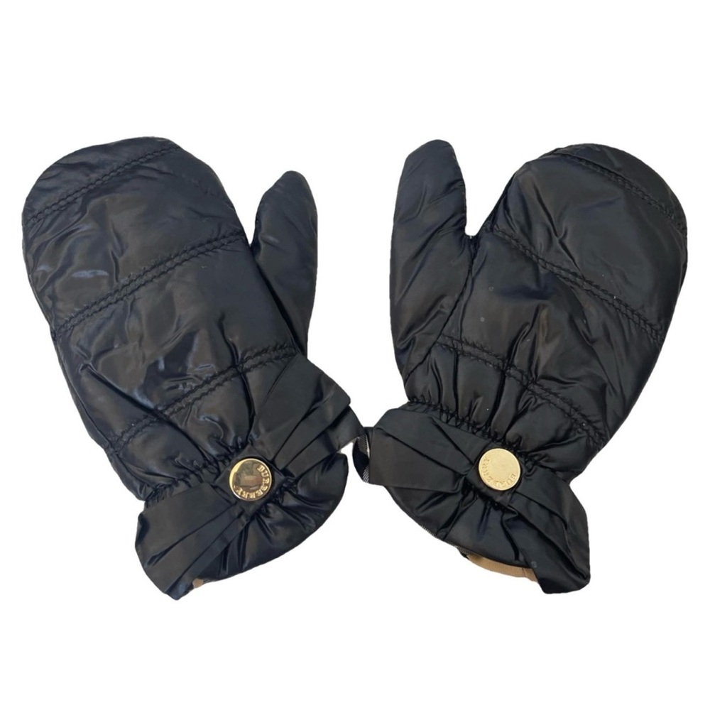 Burberry Leather mittens for toddler